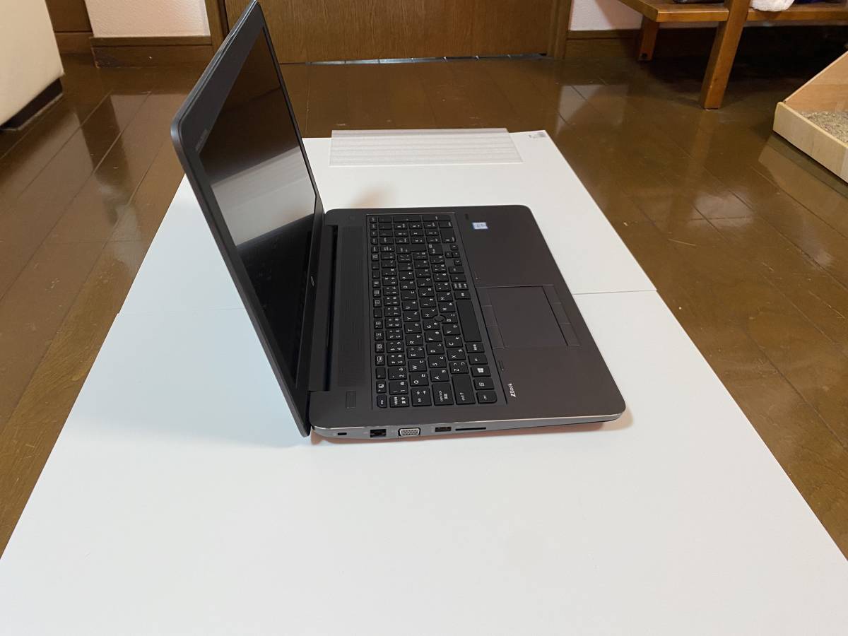 今年の新作から定番まで! 美品HP ZBOOK15G4 グラボ SSD500G 32Gメモリ XeonE3-1505V6 グラフィックボード