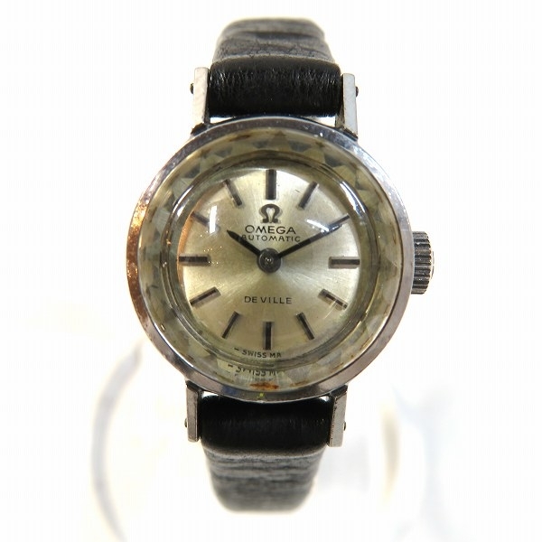 適切な価格 自動巻 デヴィル オメガ アンティーク レディース☆0333 腕時計 時計 デビル