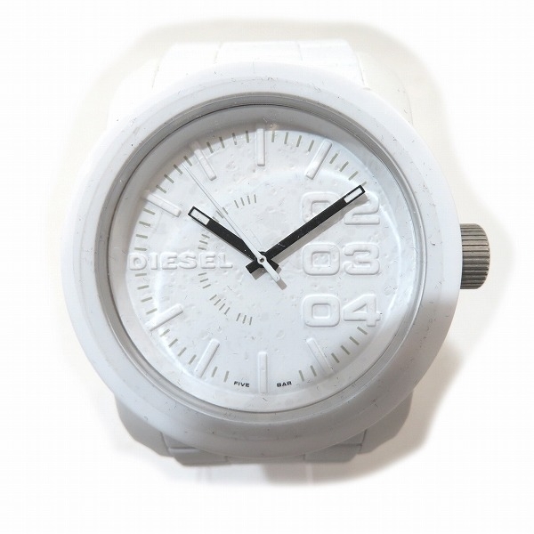 新入荷 クォーツ DZ-1436 ディーゼル 時計 美品☆0332 メンズ 腕時計 男性用