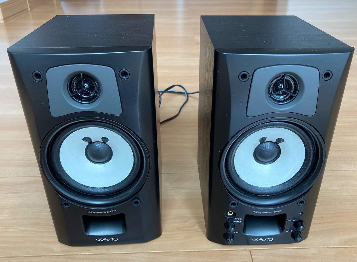 ONKYO WAVIO アンプ内蔵スピーカー 15W+15W GX-70HD(B ONKYO WAVIO アンプ内蔵スピーカー 15W+15W GX-70HD(B