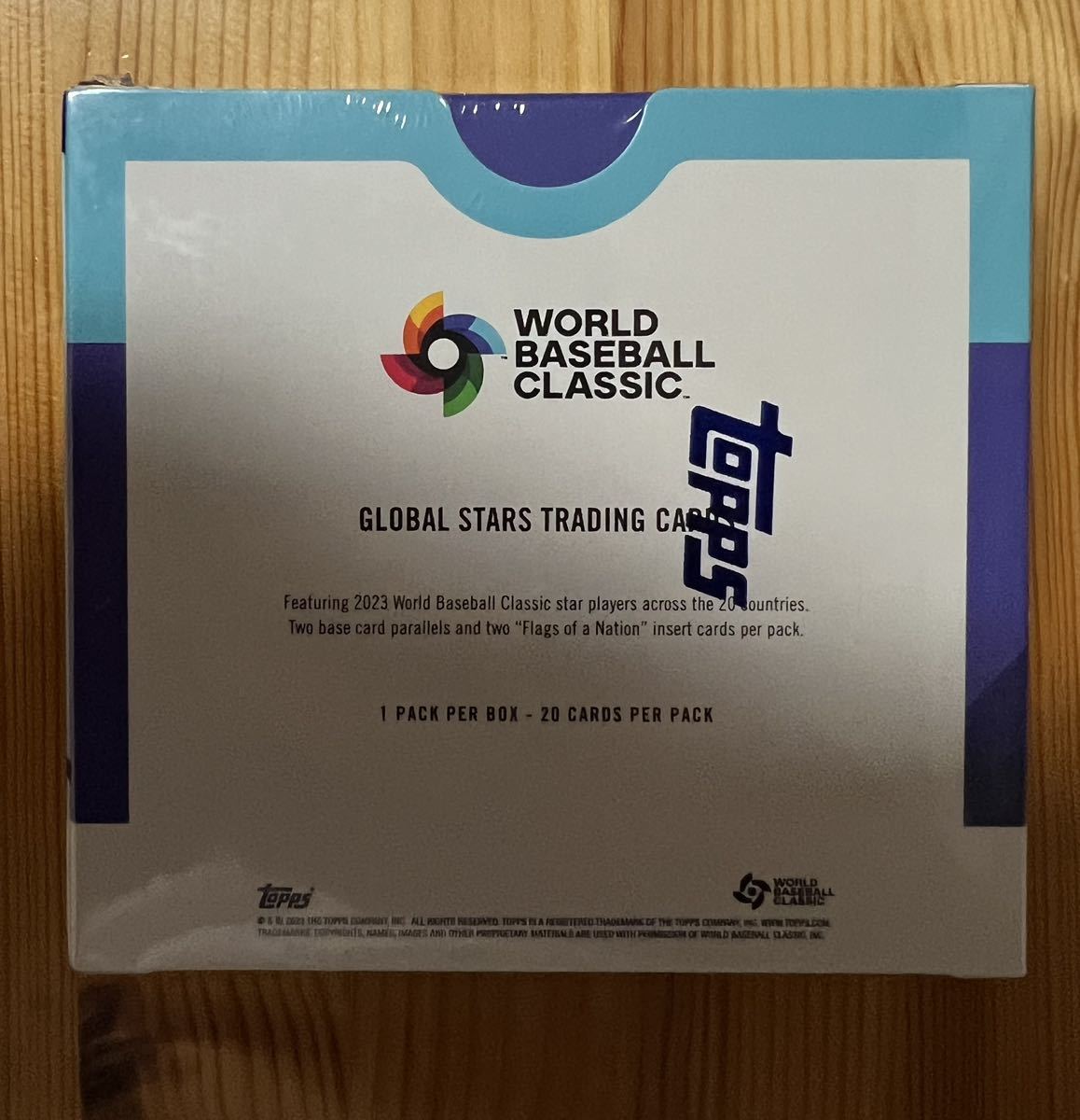 送料込み TOPPS WBC WORLD CLASSIC 2023 1BOX 新品未開封　トレーディングカード　トレカ 大谷翔平 日本代表 侍ジャパン  / bbm panini
