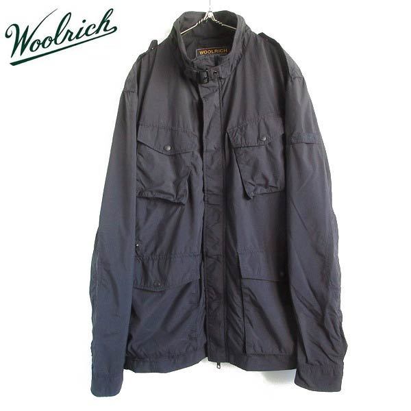 美品 WOOLRICH ウールリッチ トラベルジャケット 濃紺系 XL ジャングルファティーグTYPE M-65似 ミリタリージャケット  D143-17-0026ZTW