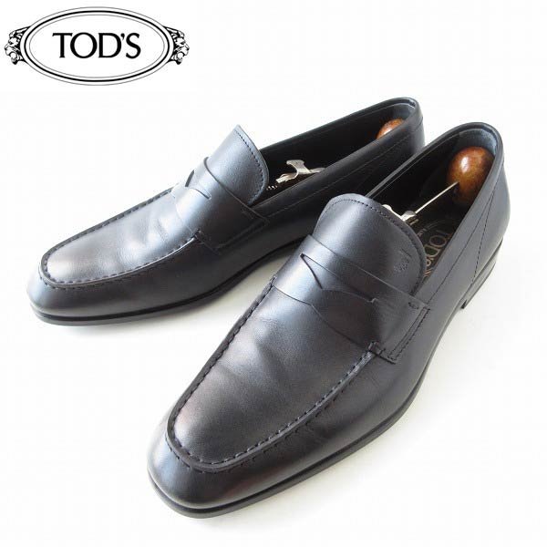 お得な情報満載 トッズ TOD'S 美品 高級品 ペニーローファー D147-32