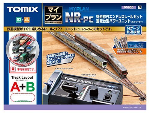 TOMIX Nゲージ マイプラン NR-PC F レールパターンA+B 90950 鉄道模型 レールセット