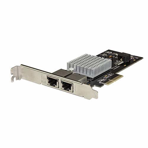 最新 StarTech.com ネットワークアダプタカード／PCI x4／2ポート／10G