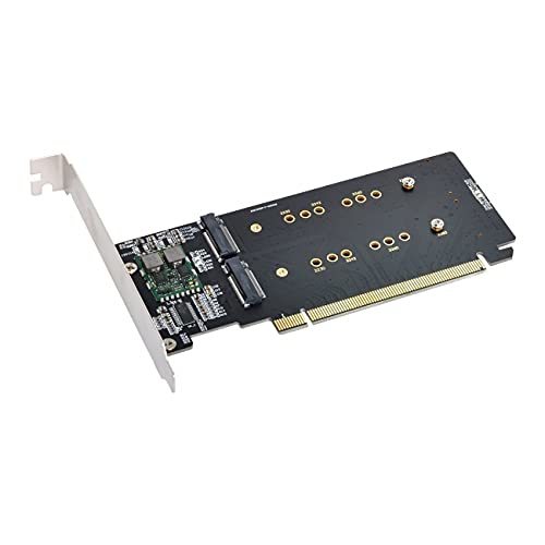 NFHK コンボ M.2 NGFF B-Key & mSATA SSD - SATA 3.0 アダプター コンバーター ・・・