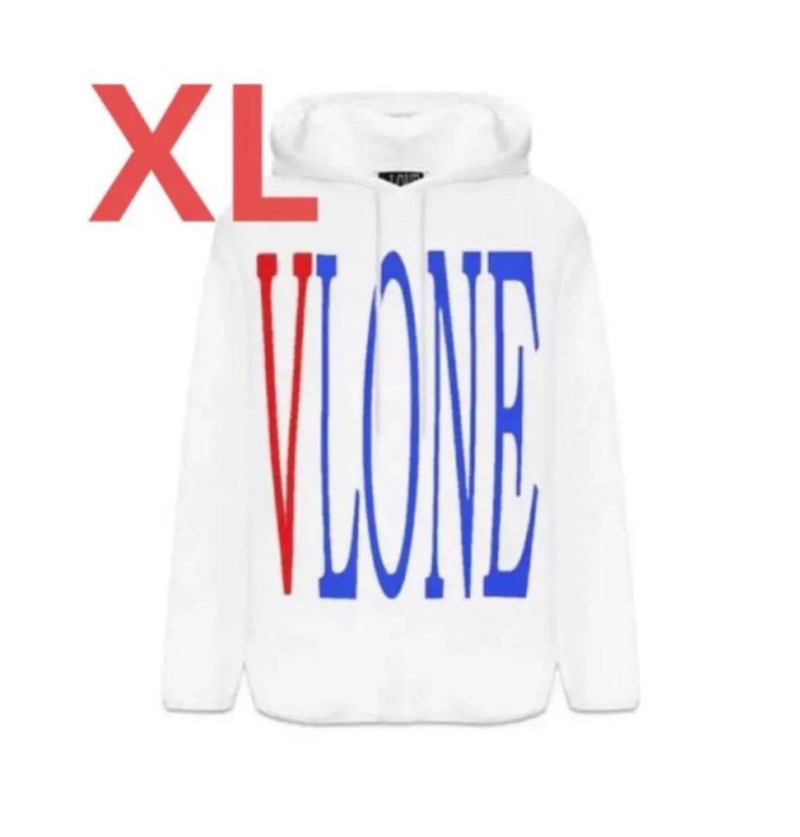 VLONE STAPLE HOODIE WHITE RED BLUE XL｜PayPayフリマ