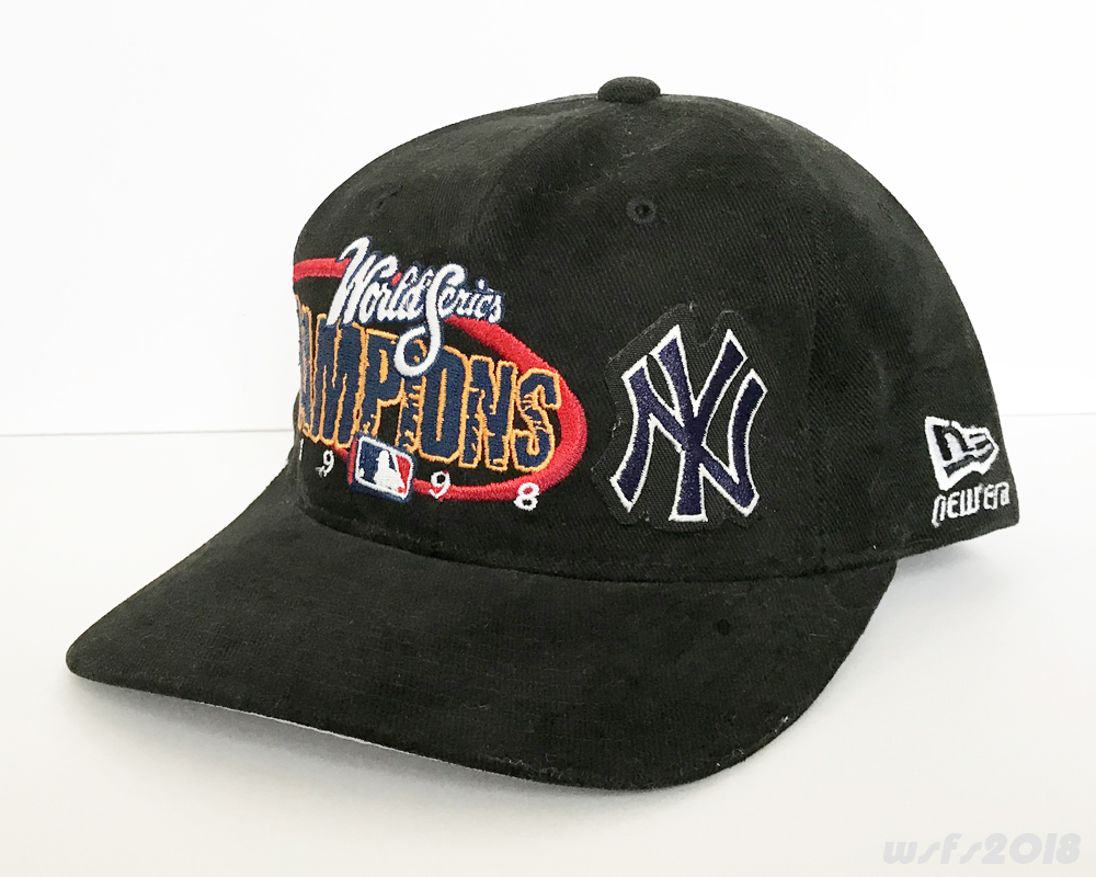 【MLB/新品】1998ワールドシリーズチャンピオン記念キャップ（ヤンキース）【NEW ERA/ニューエラ】