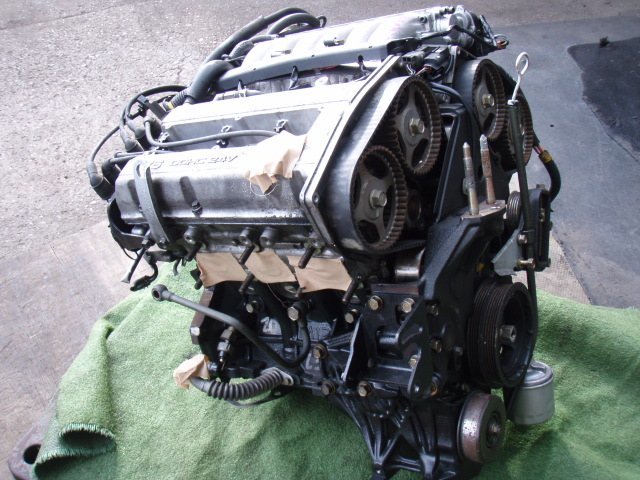 * E84A Mitsubishi Galant VR4 6A12 турбо двигатель корпус 357000JJ