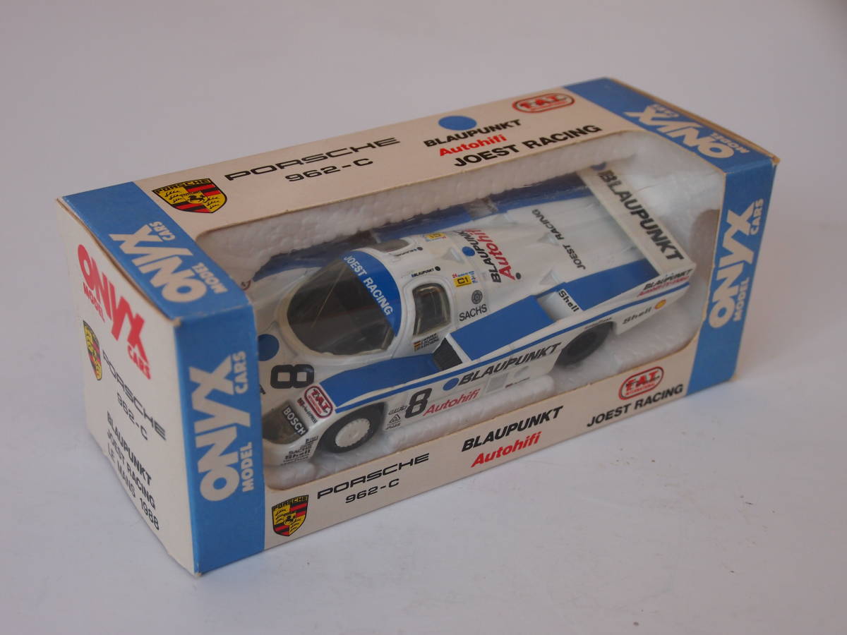 ONYX オニキス 1/43 PORSCHE 962-C BLAUPUNKT JOEST RACING LE MANS 1988 ポルトガル製_画像5