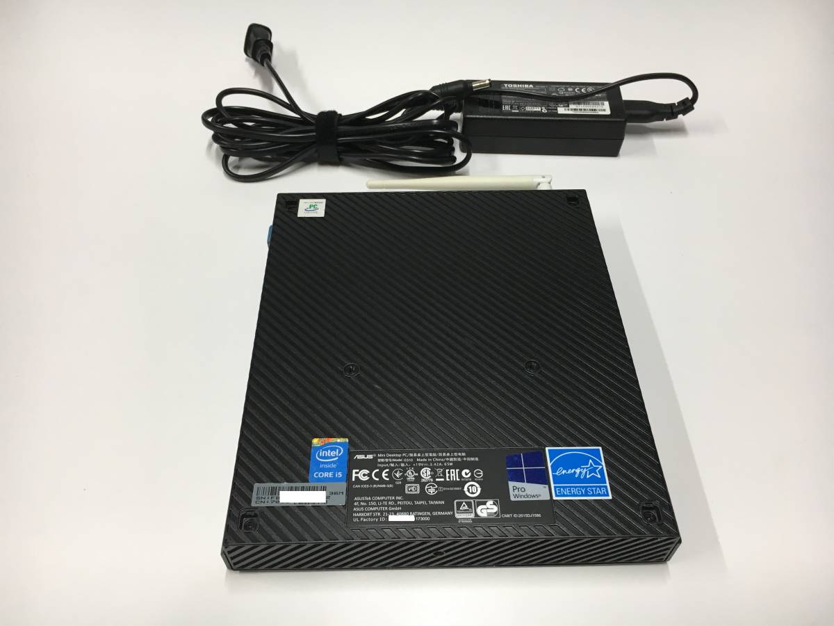 A20565)省スベック ASUSPRO E510 Mini Desktop PC 搭載Intel Core i5-4460T 1.90GHz/8GB/SSD 240GB/無線/bluetooth/Office/Win10 Pro 64Bit_画像5