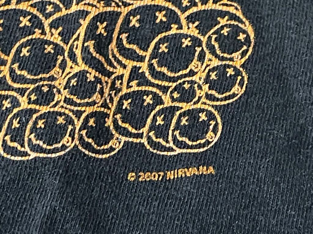1円スタート Nirvana Smile Tシャツ XL Tee ヴィンテージ SLIVER Tシャツ ニルヴァーナ 90S vintage never mind 半袖Tシャツ_画像2