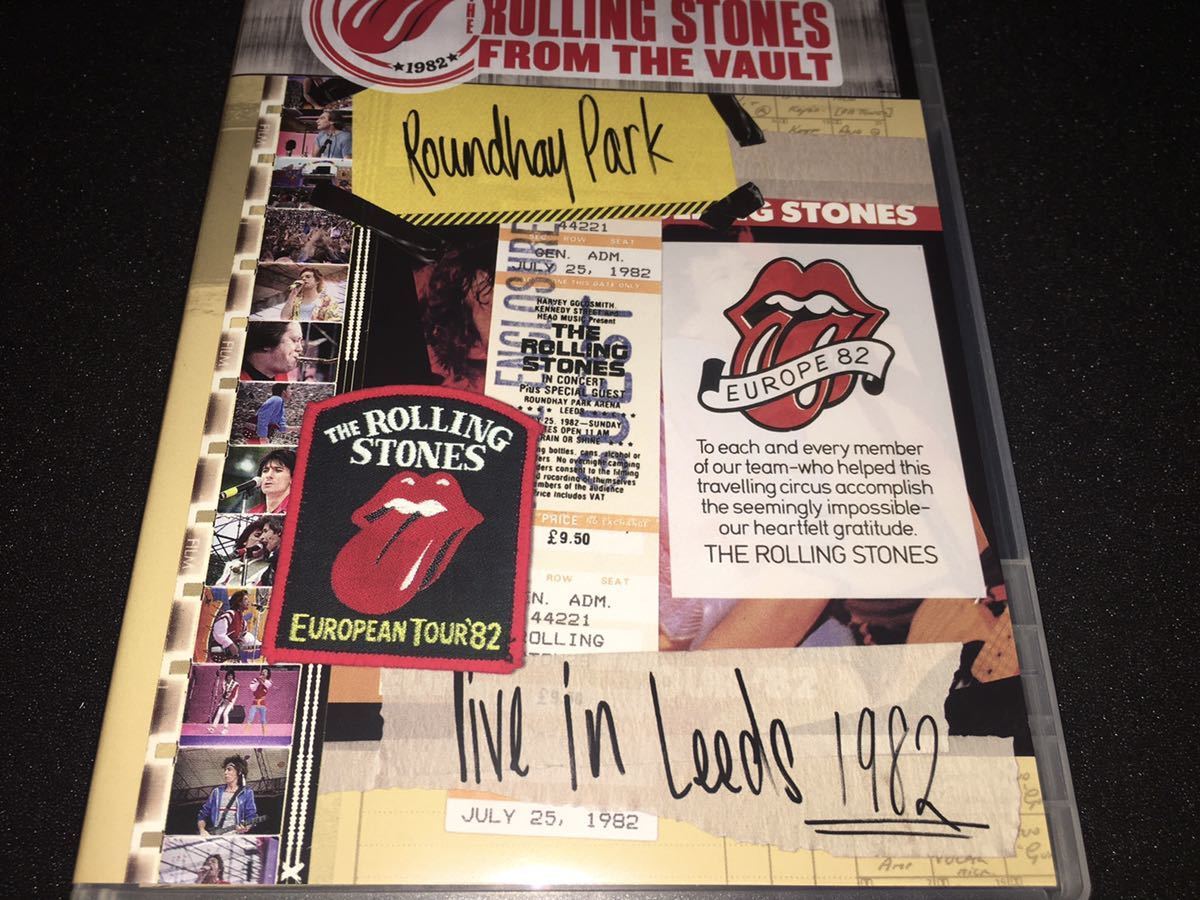 DVD ローリング・ストーンズ ライヴ・イン・リーズ 1982 イギリス The Rolling Stones FROM THE VAULT Live In Leeds 1982_ストーンズ ライヴ・イン・リーズ 1982