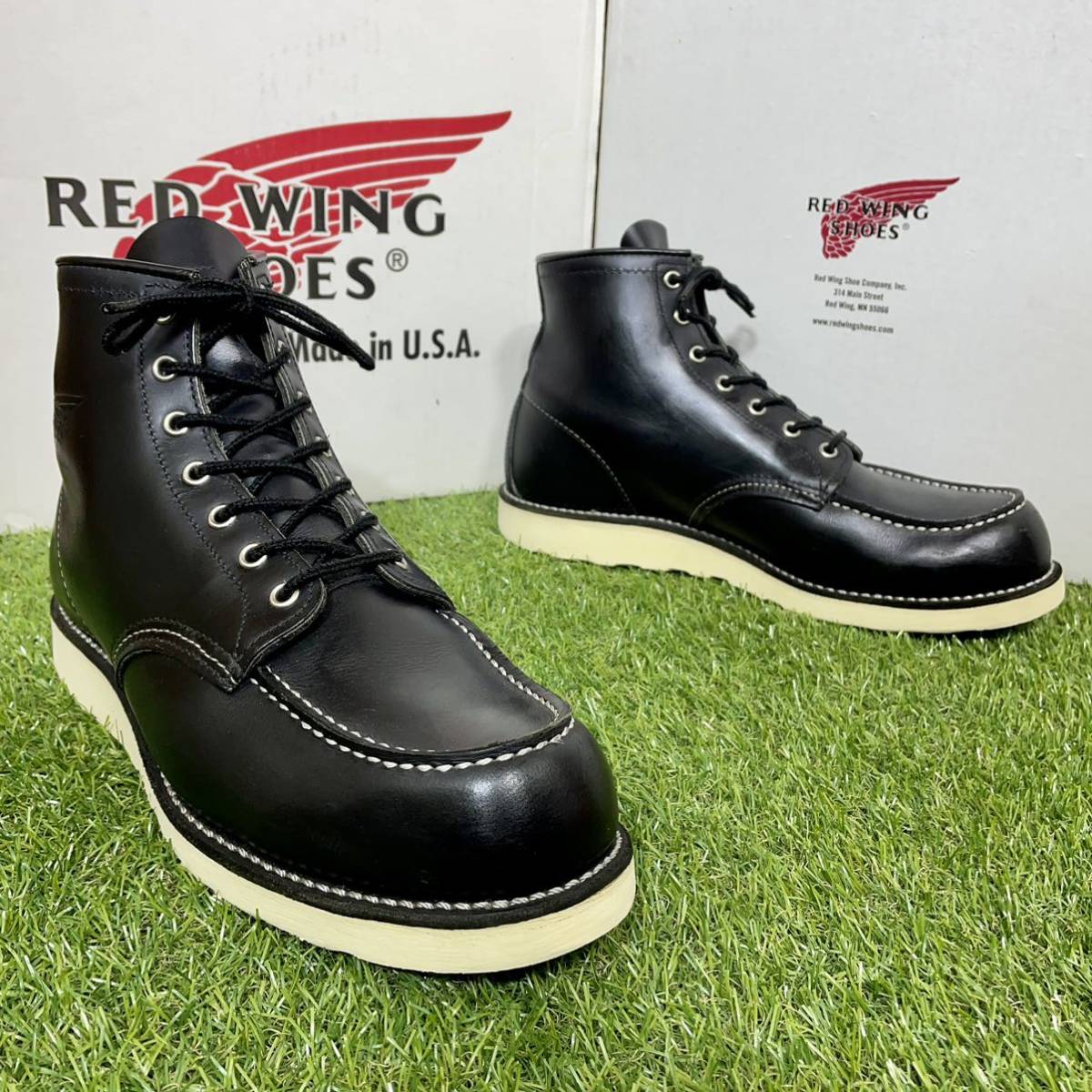 【安心品質004】箱付廃盤レッドウイングUS10.5D送料無料28-29ブーツRED WING _画像3