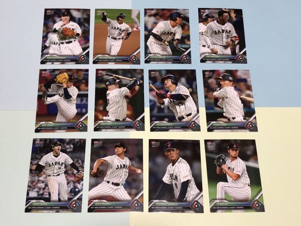 Topps Now 2023 World Baseball Classic Champions 12枚セット WBC 侍