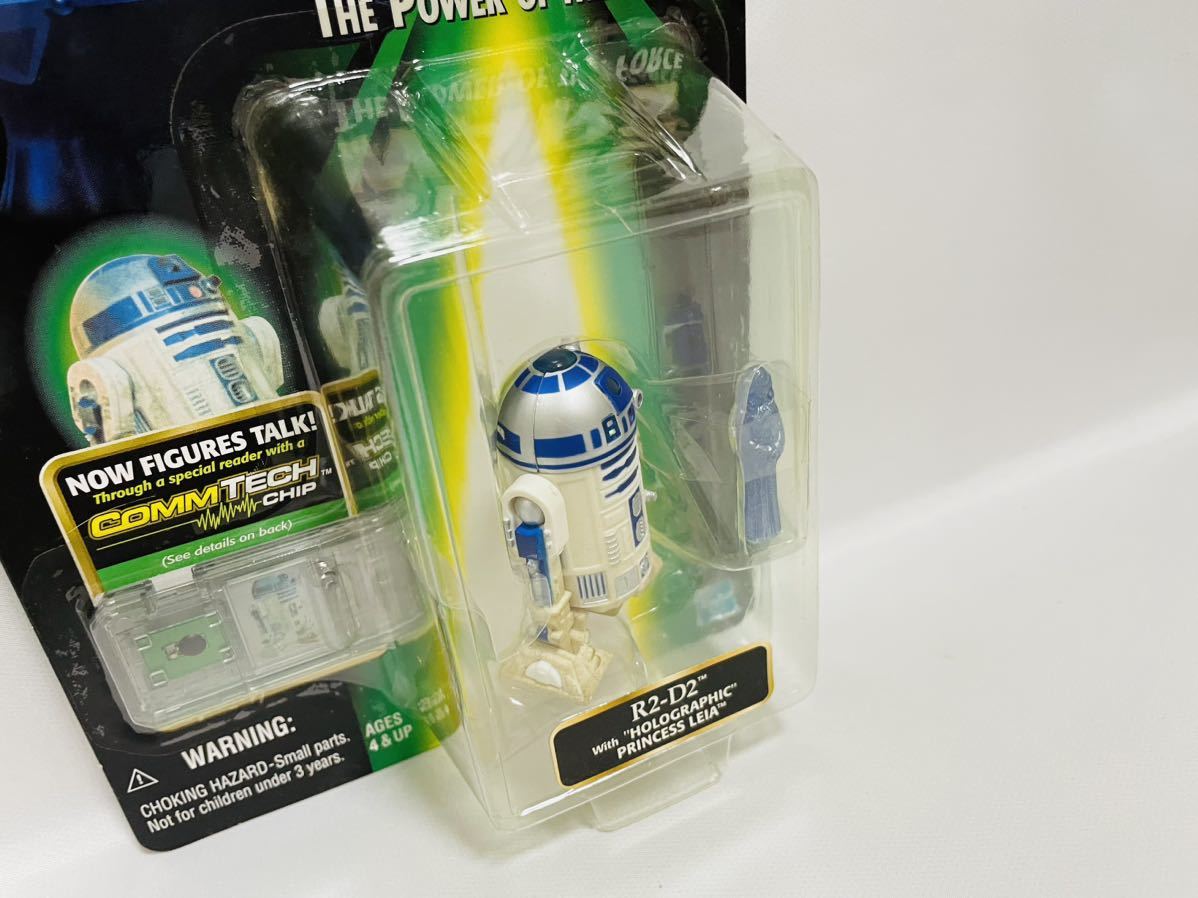 R2-D2 withホログラフィック レイア〈ベーシック〉フィギュア スターウォーズ コムテック STAR WARS ハズブロ ケナー_画像3