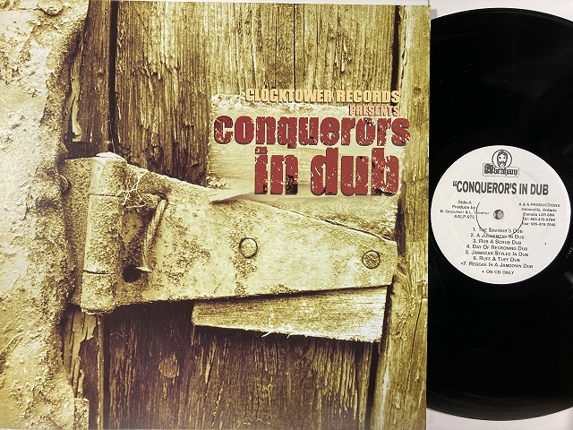 BRAD OSBOURNE / CONQUERORS IN DUB (カナダ盤)の画像1