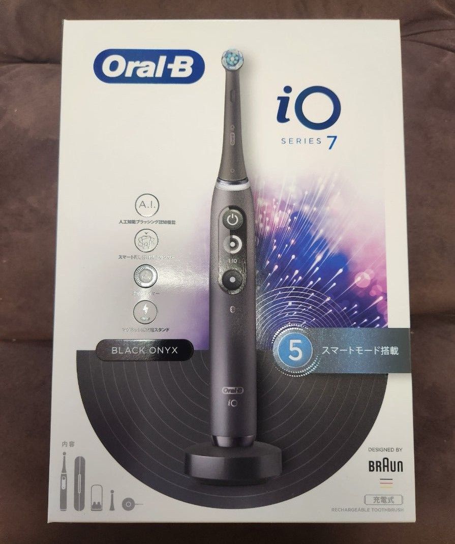 ブラウン IOM72J22BDBK-W ブラウン オーラルB 電動歯ブラシ iO7 Oral-B