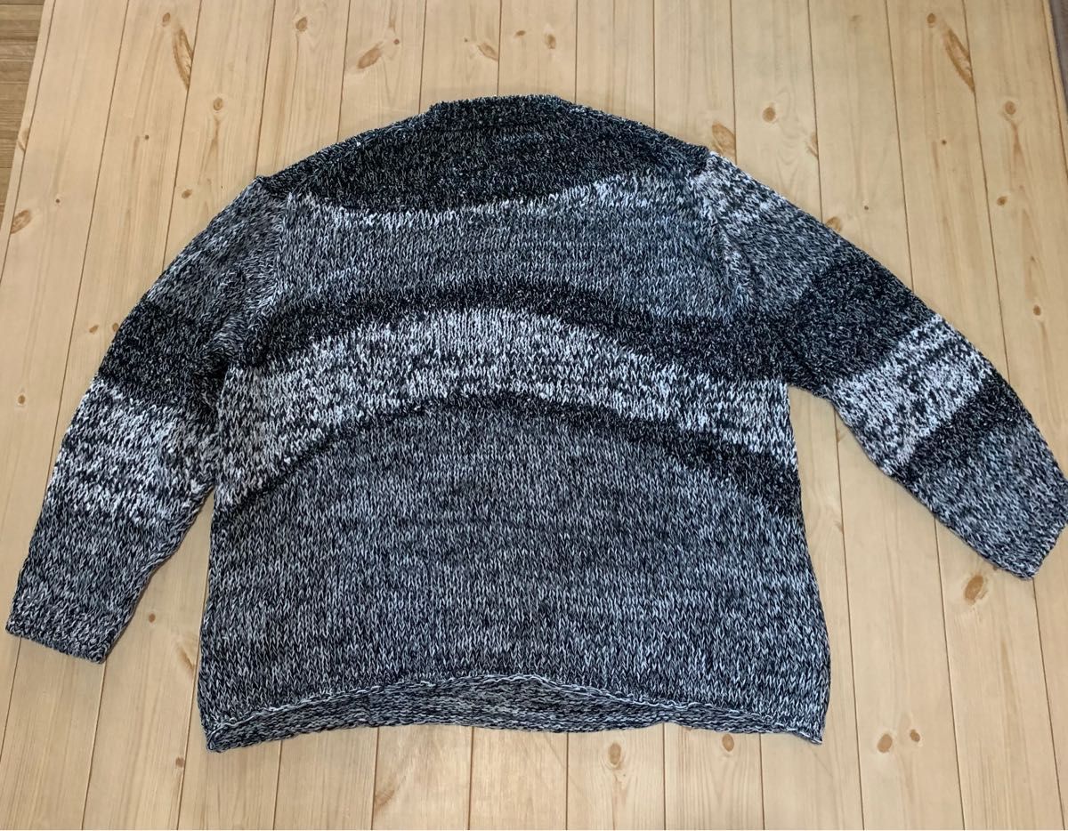 新品・未使用　LIDNM JACQUARD MESH KNIT Sサイズ