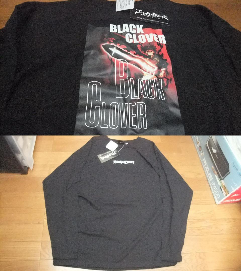 新品 ブラッククローバー ロング Tシャツ ロンT 3L-4L 黒 週刊少年ジャンプ studioぴえろ black clover メンズL-XL相当 ブラクロ_画像5