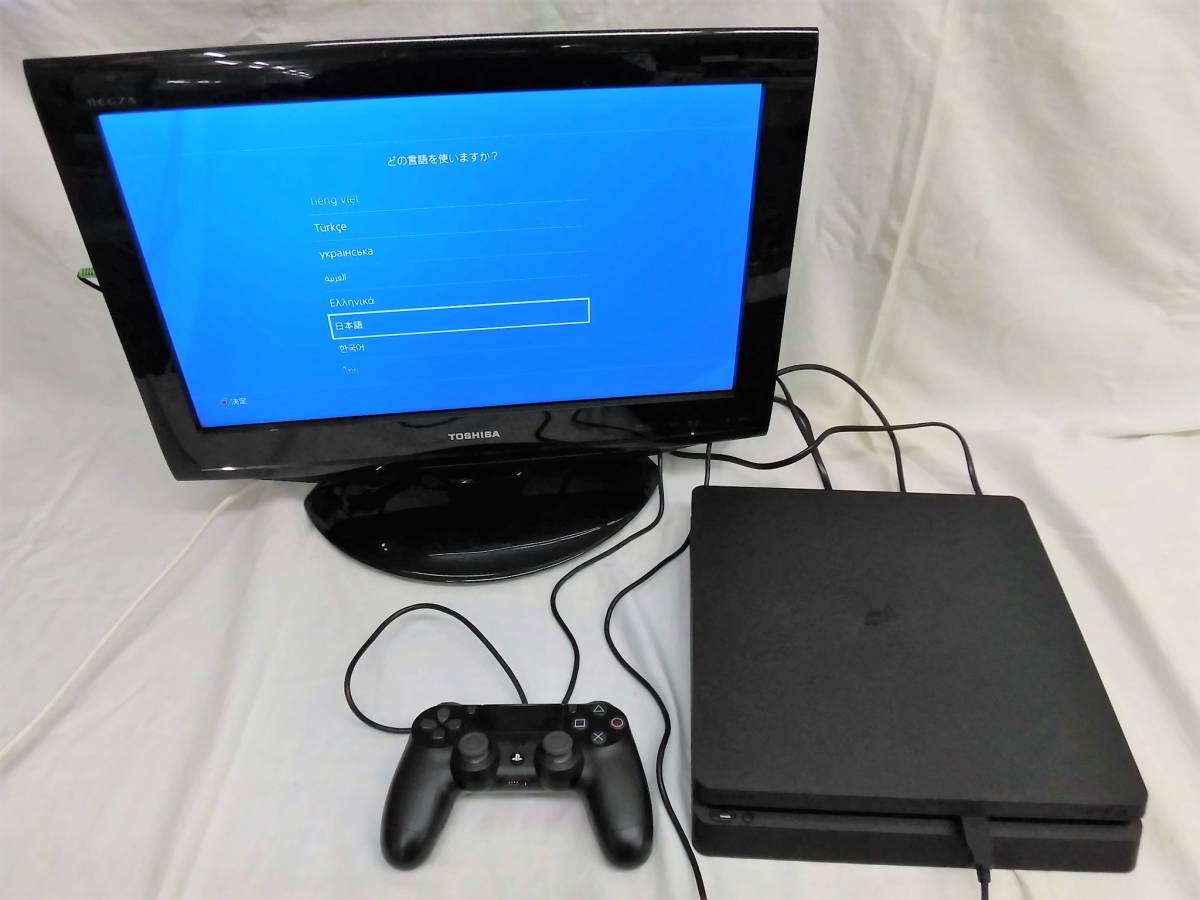 動作確認/初期化済 PS4 PlayStation4 本体 500GB CUH-2100A B01