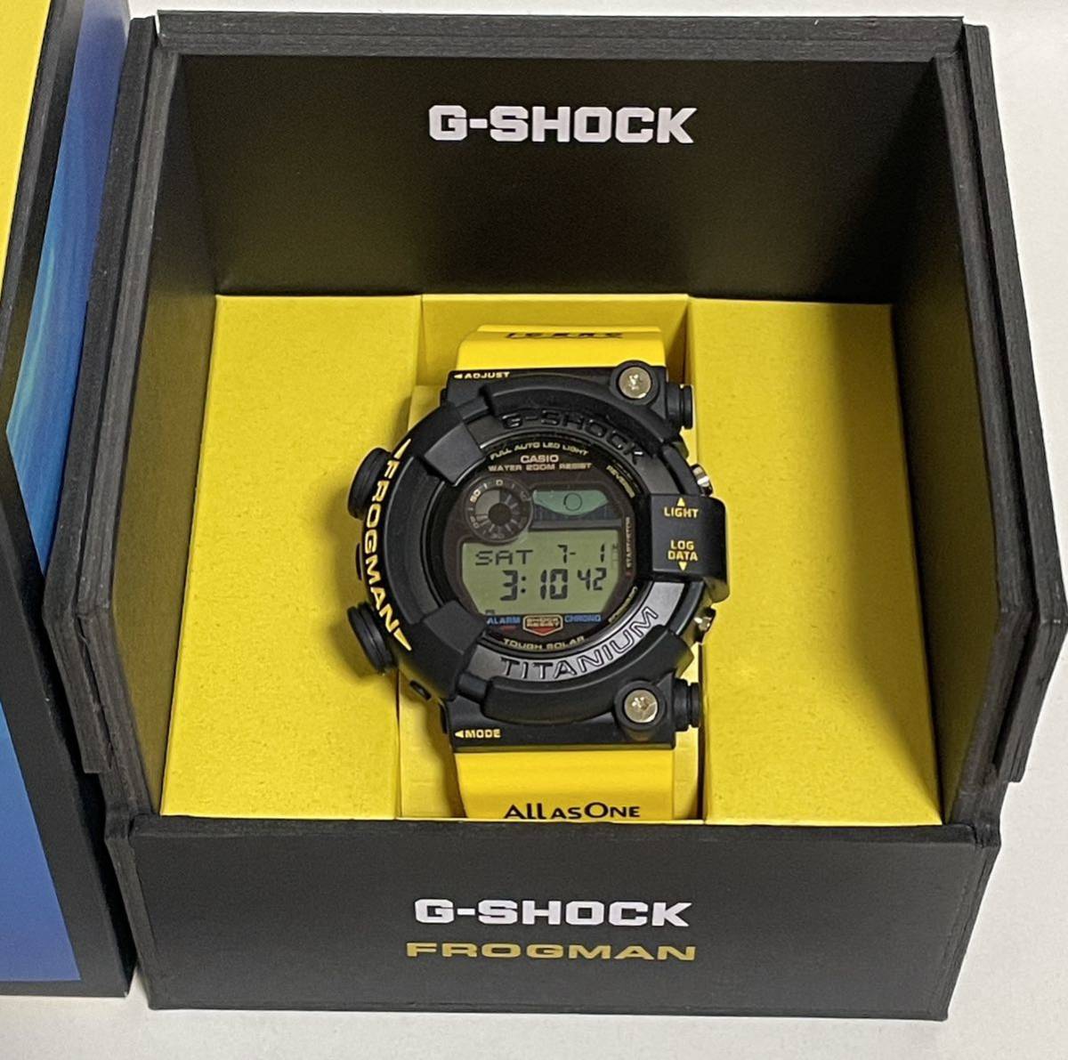 新品未使用】G-SHOCK フロッグマン GW-8200K-9JR 2023 イルクジCASIO カシオ Gショック FROG 熱販売 ブランド腕時計 
