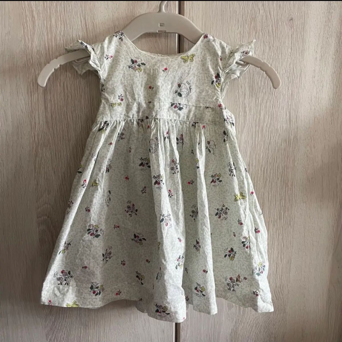 美品 petit bateau 花柄 ワンピース 18m 81cm｜Yahoo!フリマ（旧