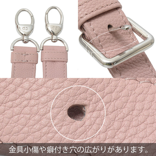  Christian Dior bag lady's reti Dior small shoulder bag handbag leather pink Christian Dior used 