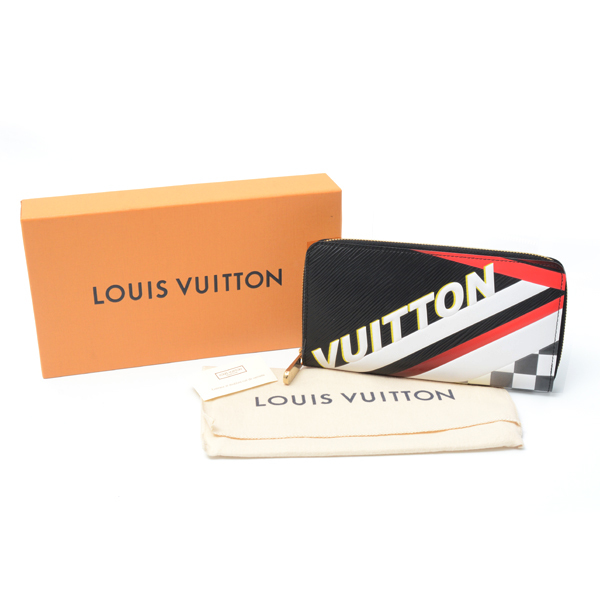 ルイヴィトン 財布 メンズ エピ ジッピーウォレット レースライン マルチカラー M67800 Louis Vuitton 中古_画像8