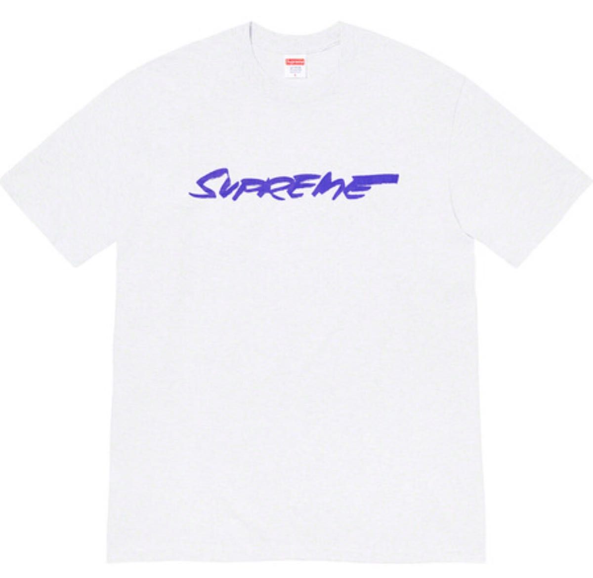 【新品未使用】 Supreme  futura logo tee フューチュラ  ロゴ Tシャツ グレー 灰 Lサイズ  