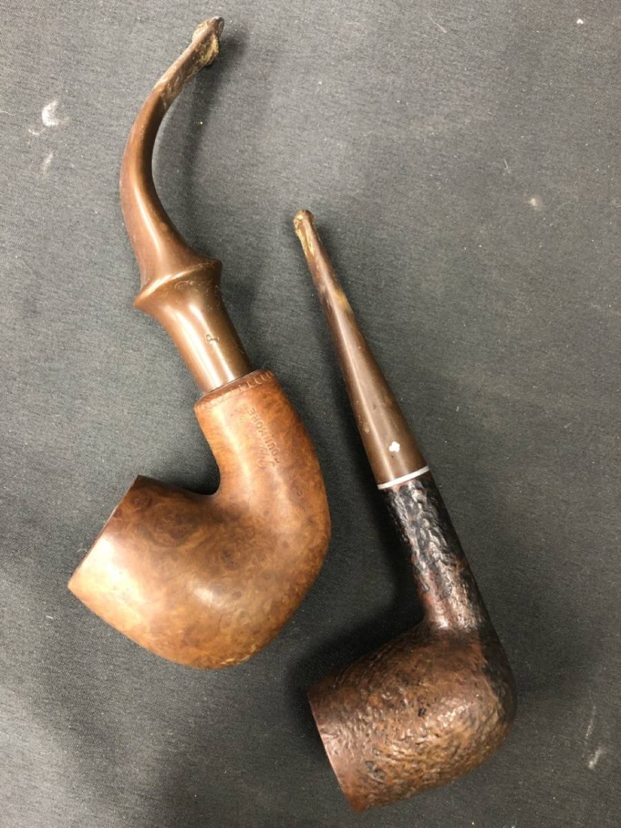 0702-237MK⑨21181 パイプ 2点セット KAYWOODIE ケイウッディ Peterson ピーターソン DUNMORE 喫煙具 使用感有 アンティーク レトロ(パイプ)|売買されたオークション情報、ヤフオク! の商品情報をアーカイブ公開 Peterson