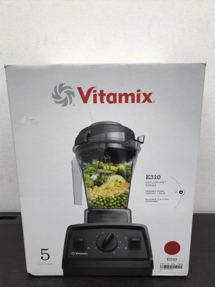 0801-109T⑨5085 ミキサー Vitamix バイタミックス E310 VM0202 赤