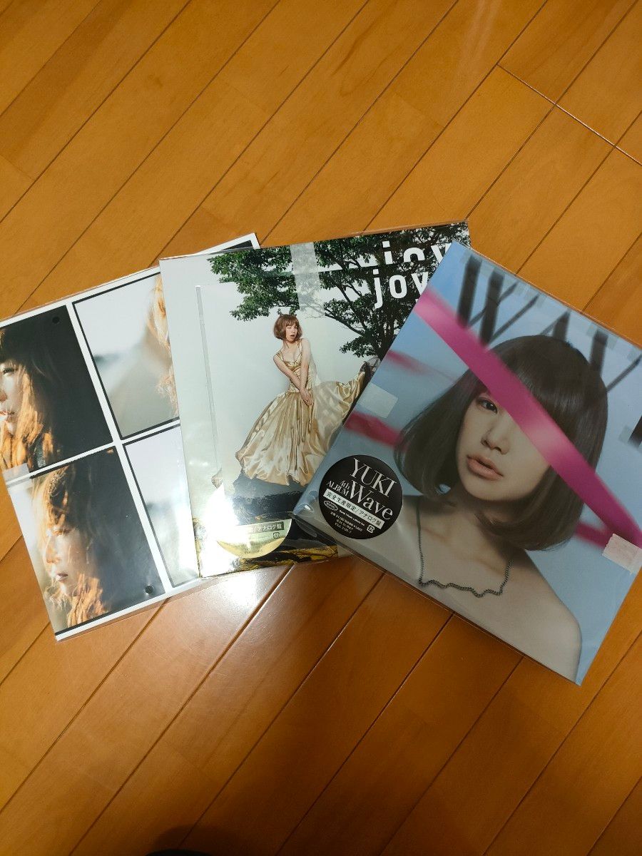新品未開封品 YUKI Wave (アナログ盤) joy (アナログ盤)まばたき (アナログ盤) 3枚セット