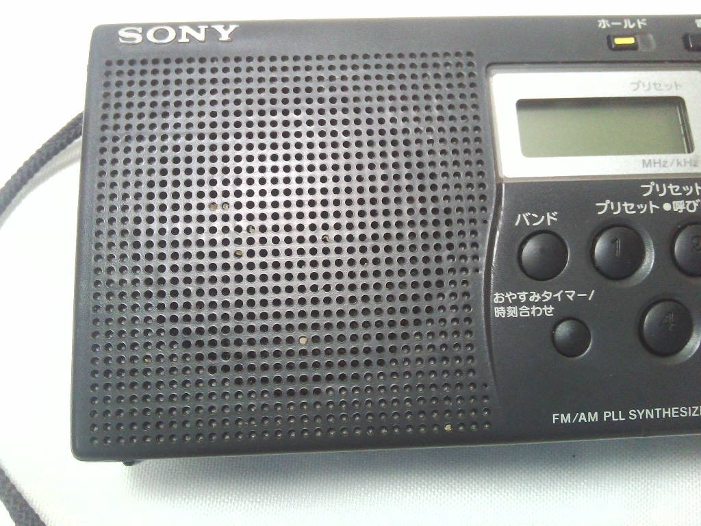 ☆SONY FM/AMコンパクトラジオ ICF-M260　★　ジャンク_画像4