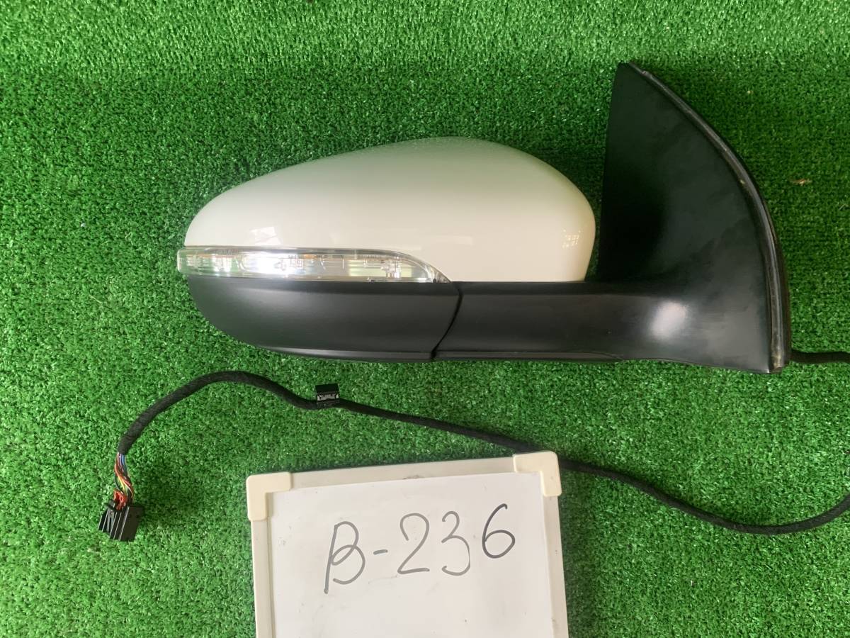 VW Golf MK6 1KC 1KCAX 1CXAV right rhinoceros door mirror winker. color :LB9A