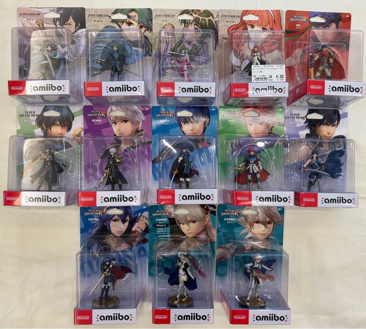 新品未開封amiiboファイアーエンブレム全13種コンプリート品|PayPayフリマ