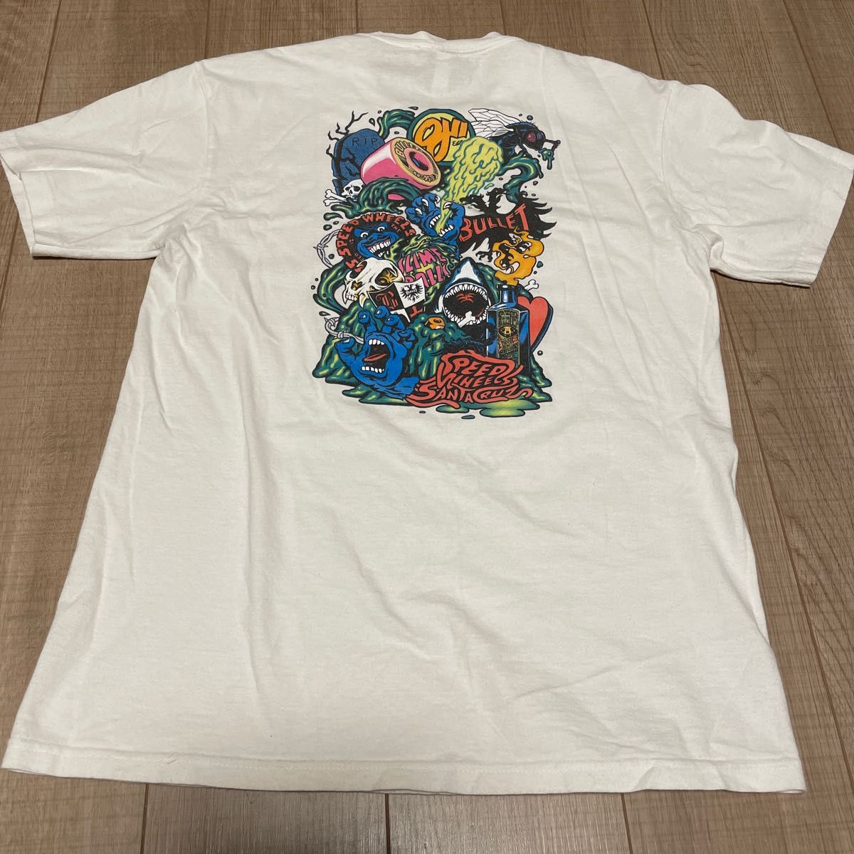 Santa Cruz サンタクルーズ  SPEED WHEELS スピードウィールズ　Tシャツ　M