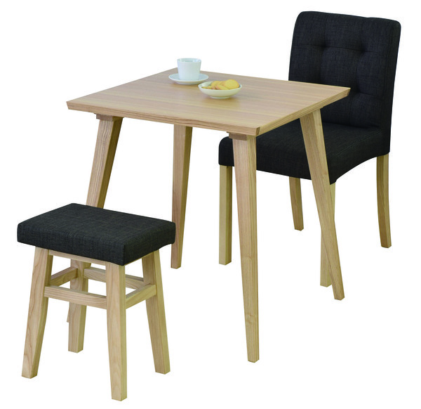 バンビ テーブル 天然木(アッシュ) 天然木化粧繊維板(アッシュ) ウレタン塗装 ナチュラル CL-786TNA_画像3