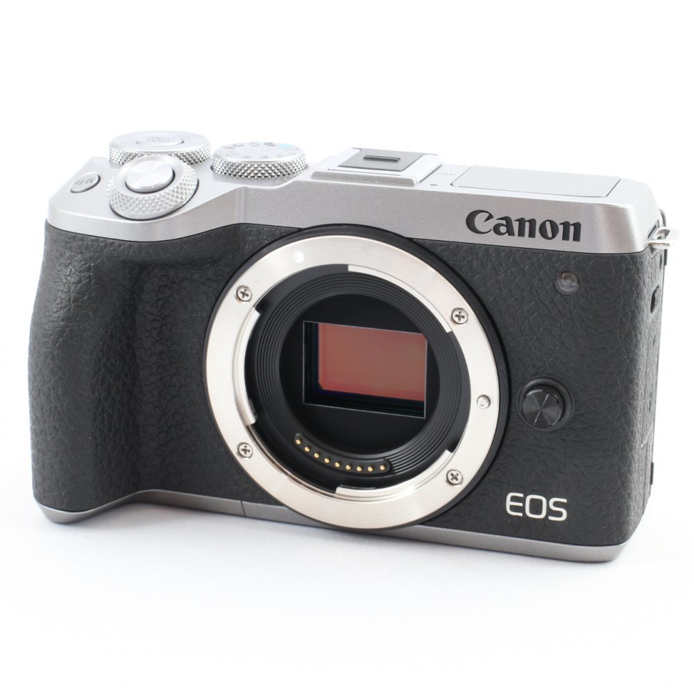 上品】 EOS ミラーレス一眼カメラ Canon M6 EOSM6MK2SL-BODY シルバー