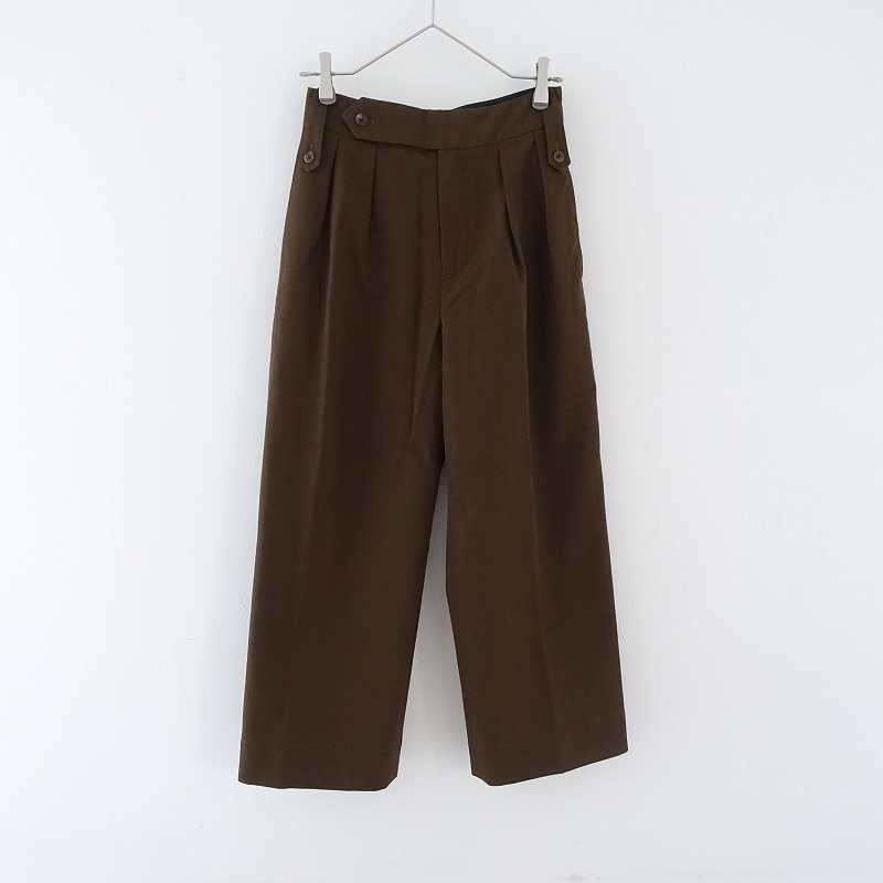 全品送料0円 MARGARET マーガレットハウエル HOWELL PANTS*1ウール毛