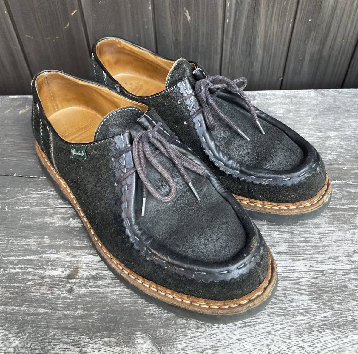 ふるさと納税 MORZINE PARABOOT 41.5 チロリアン ウィリアム william