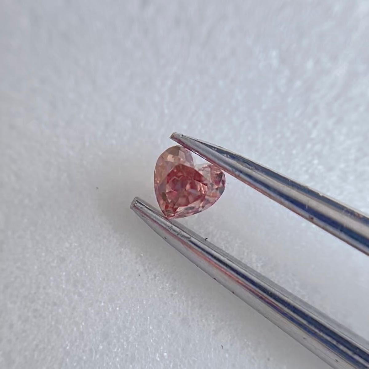 0.072ct 天然ピンクダイヤモンドルース FANCY DEEP PINK-