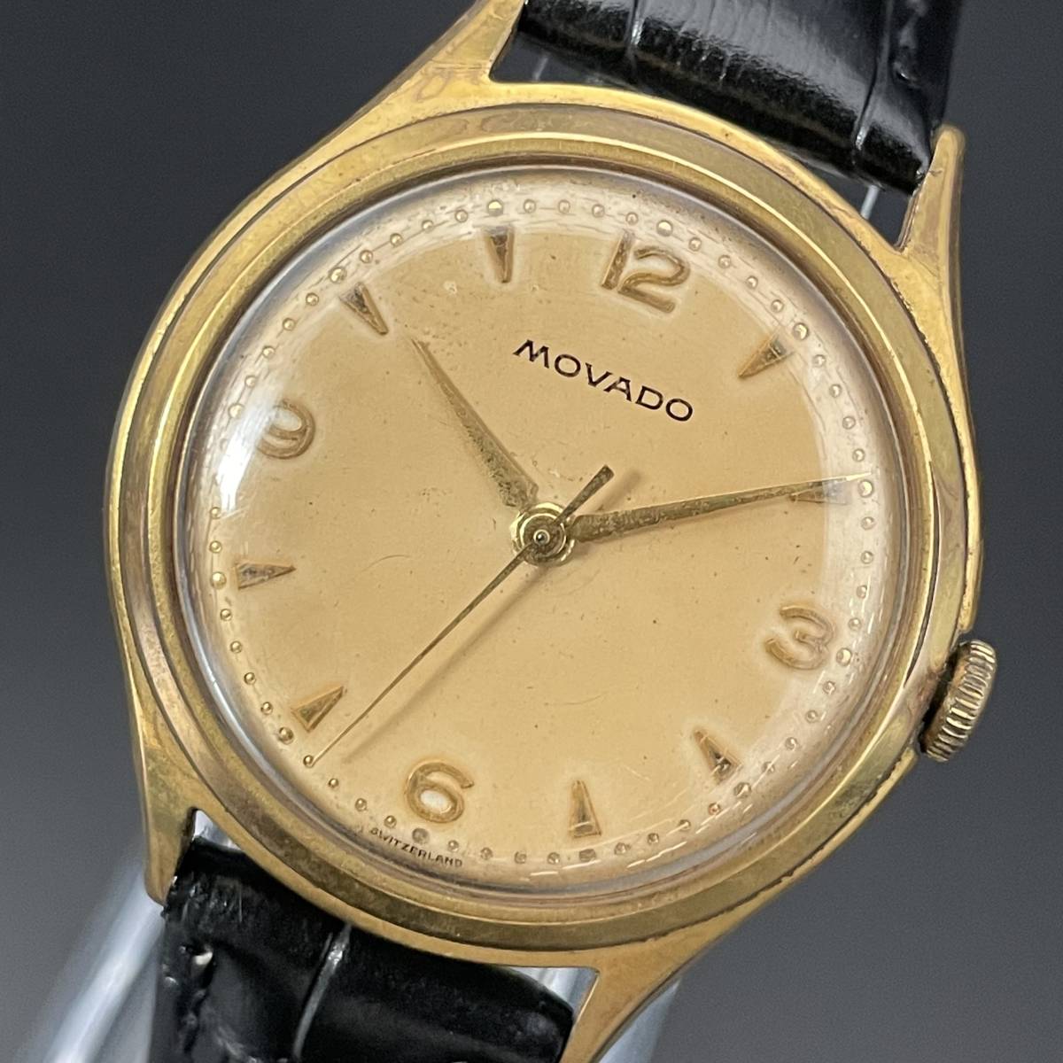 激安通販 【1点限り】MOVADO/モバード/1950's/ゴールドカラー/手巻き