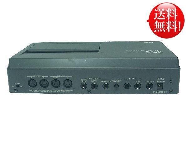 YO 18Jul16* бесплатная доставка *ROLAND MT-200 цифровой секвенсор GS источник звука (SC-55 соответствует MT-32 звук цвет . соответствует ) установка 