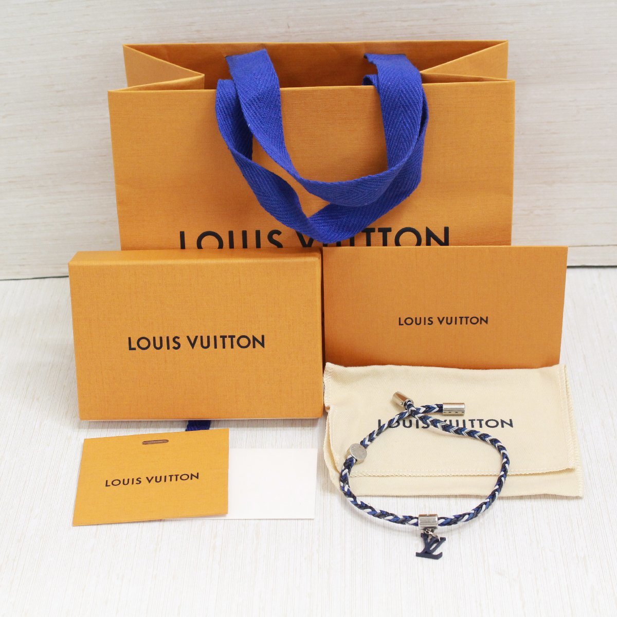 ★003★ LOUIS VUITTON ルイヴィトン ブラスレ・フレンドシップ チャーム M6792E