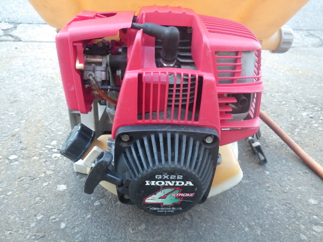  б/у HONDA носить на спине тип двигатель распылитель WZBP/GX22 новый ..