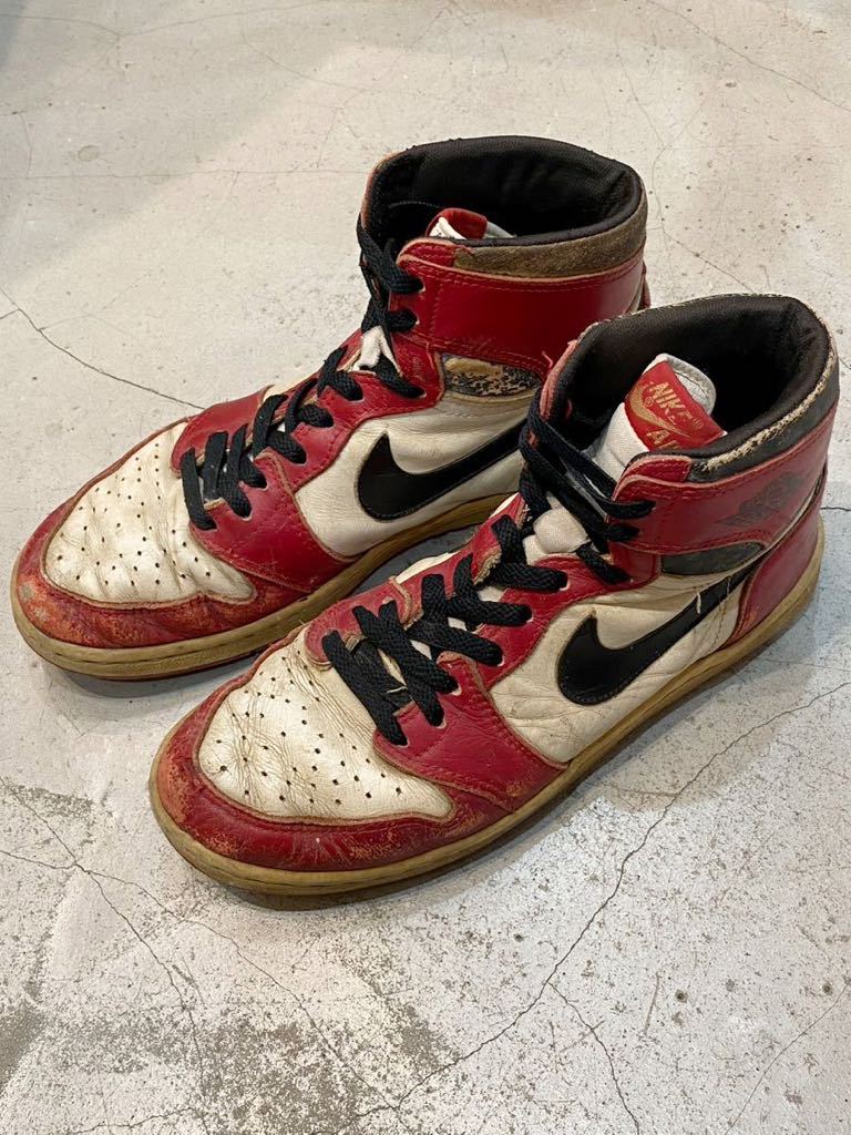 オリジナル!!】 NIKE AIR JORDAN 1 1985年 CHICAGO 85年製 ジョーダン1