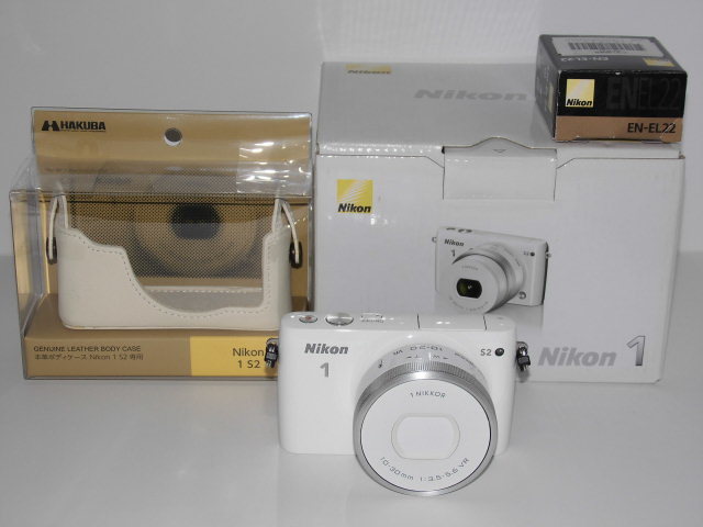 初回限定】 Nikon 1 S2 標準パワーズームレンズキット 予備バッテリー