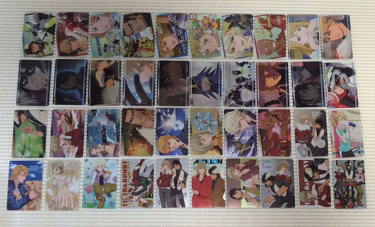 TIGER&BUNNY タイガー&バニー メタルヒーローカード 1st&2nd