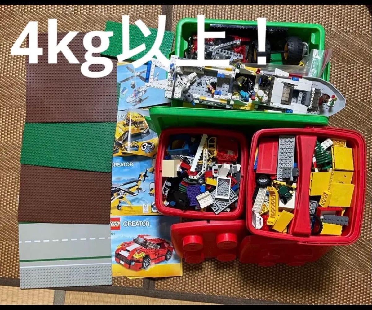 レゴ 大量まとめ売り 4kg以上 バケツ3個分他 タイヤ多数 LEGO Yahoo